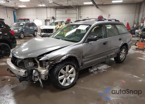 2008 Subaru Outback 2.5I from USA, damaged, VIN 4S4BP61C286355465